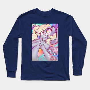 Vaporwave Derpy Long Sleeve T-Shirt